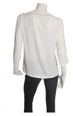 Top alb vascoza texturata Kaffe, marime M
