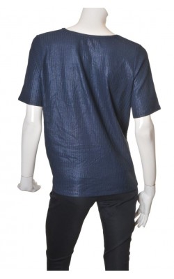Top bleumarin cu fir metalic Days like This, marime XL