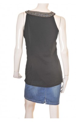 Top chiffon Claire, broderie paiete, marime 46