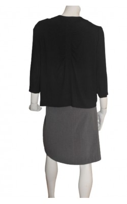 Top din jerseu negru Zizzi, marime XL