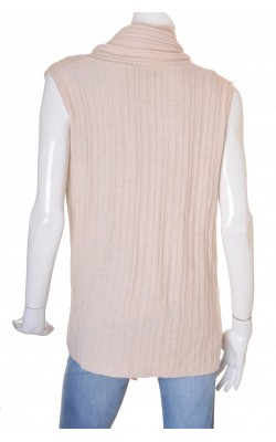 Top drapat amestec lana Lene V., asimetric, marime L