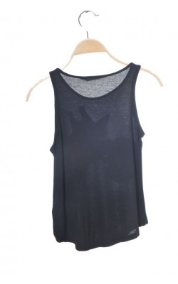 Top negru cu girafa H&M, 10-12 ani