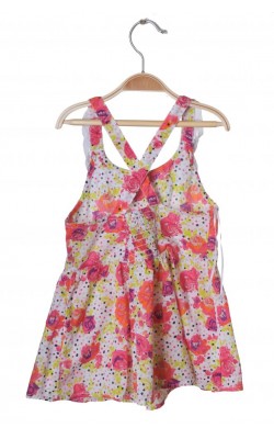 Top print floral George, 6-7 ani