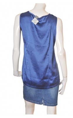 Top satin albastru Cellbes, marime 54/56