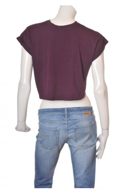 Top scurt oversized H&M, marime M