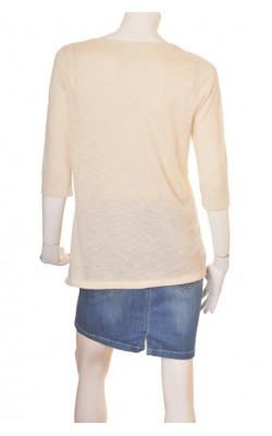 Top Vero Moda, jerseu fin amestec bumbac, marime L