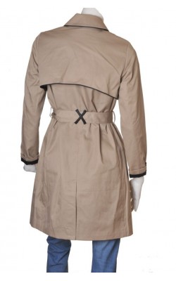 Trenci bej H&M, tesatura ferma, marime 40/42