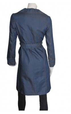 Trenci cambrat H&M, denim, marime 38