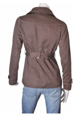 Trenci scurt cambrat Vila, dusty hazel, marime S