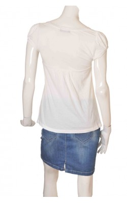 Tricou alb Cubus Girl, marime 38
