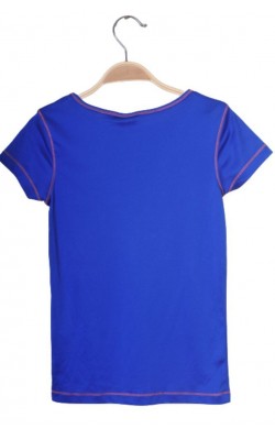 Tricou albastru antrenament Wow and Me, marime XXS