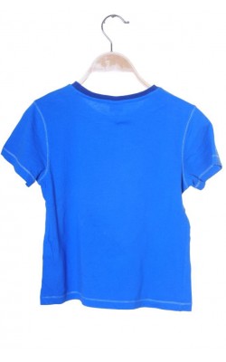 Tricou albastru cu imprimeu dinozaur Oviesse, 5-6 ani
