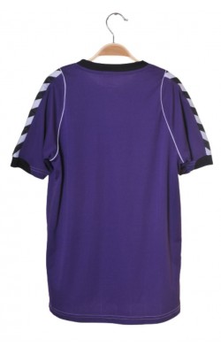 Tricou antrenament Hummel, culoare mov, 14-16 ani
