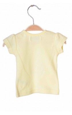 Tricou galben cu imprimeu Early Days, 0-1 luni