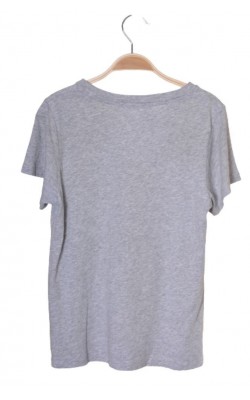 Tricou gri cu imprimeu Bik Bok, marime XS