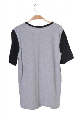 Tricou gri cu imprimeu H&M, 12-14 ani