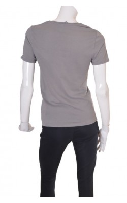 Tricou gri imprimeu fata H&M, marime S