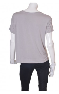 Tricou gri supradimensionat Ajlajk, marime M