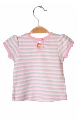 Tricou in dungi roz George, 0-1 luni, 4.1 kg