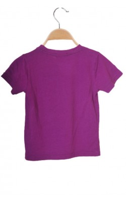 Tricou mov cu imprimeu Cubus, 4 ani