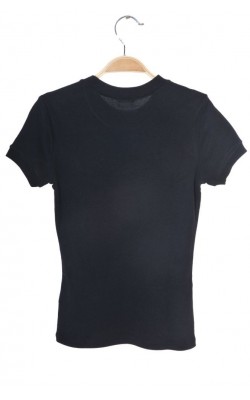 Tricou negru Benetton, 11-12 ani