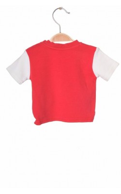 Tricou rosu cu imprimeu fata George, 4.1 kg