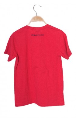 Tricou rosu FC Barcelona, 10-11 ani