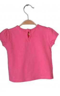 Tricou roz cu imprimeu Tu, 3-6 luni