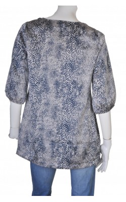 Tunica bej cu bleumarin Tara, marime M