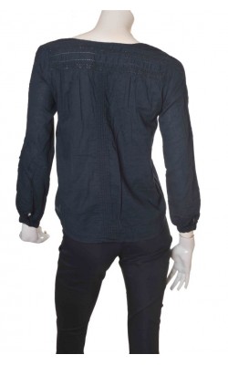 Tunica bleumarin cu dantela Lindex, marime 36/38