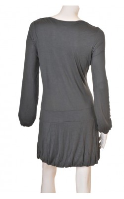 Tunica gri guler drapat Miss Etam, marime XL