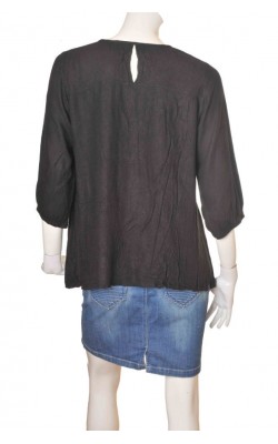 Tunica neagra cu dantela Crispy by Zhenzi, marime 46