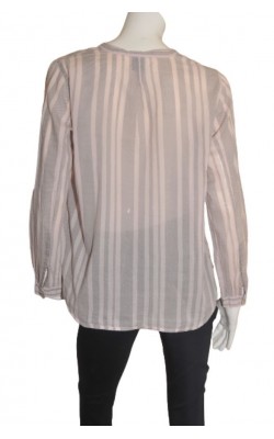 Tunica roz cu taupe Culture, guler margele, marime 46