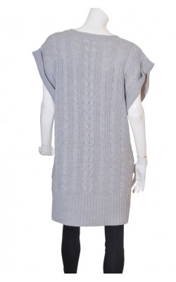 Tunica tricot gri Sara Kelly by Ellos, marime 48/50