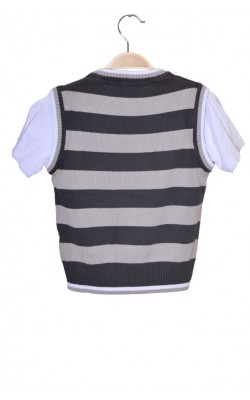 Vesta bumbac Blowfly, maneci tricou, 9 ani