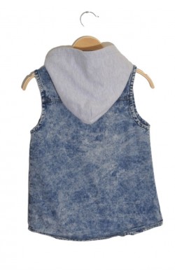 Vesta denim cu gluga Cubus, 10 ani
