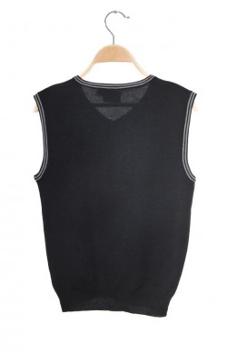 Vesta neagra Kappahl, mix lana, 11-12 ani